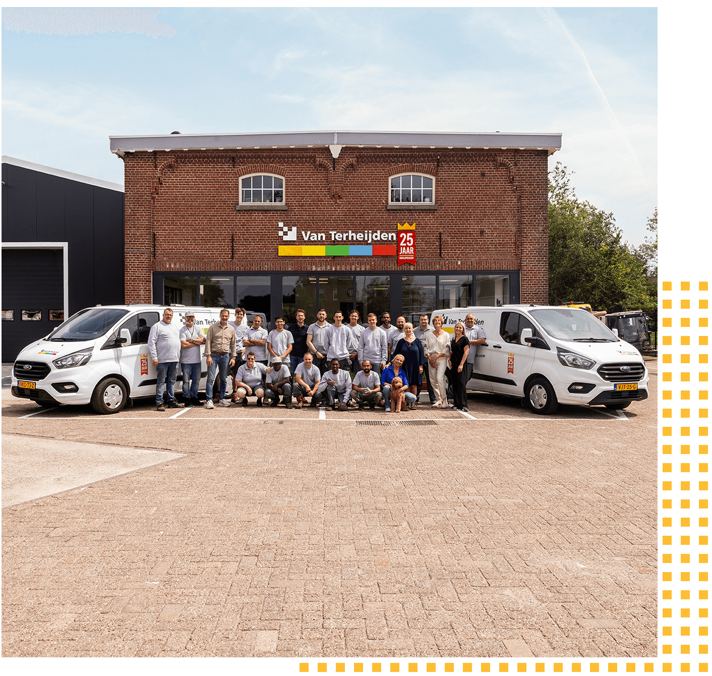 Foto nieuw pand